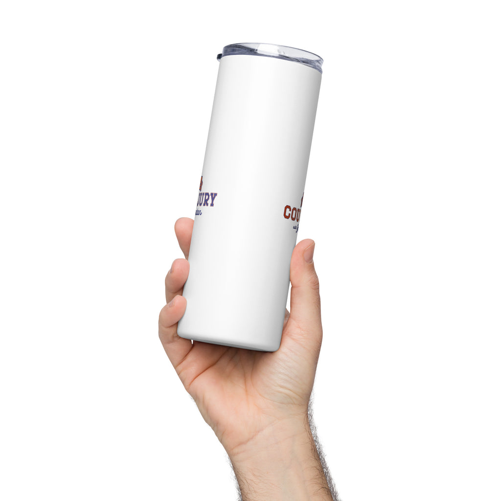 Couch Jury Stainless Steel Tumbler official Jeff and Jordan merch
