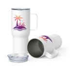 Togethermess gradient logo travel mug official Jeff and Jordan merch