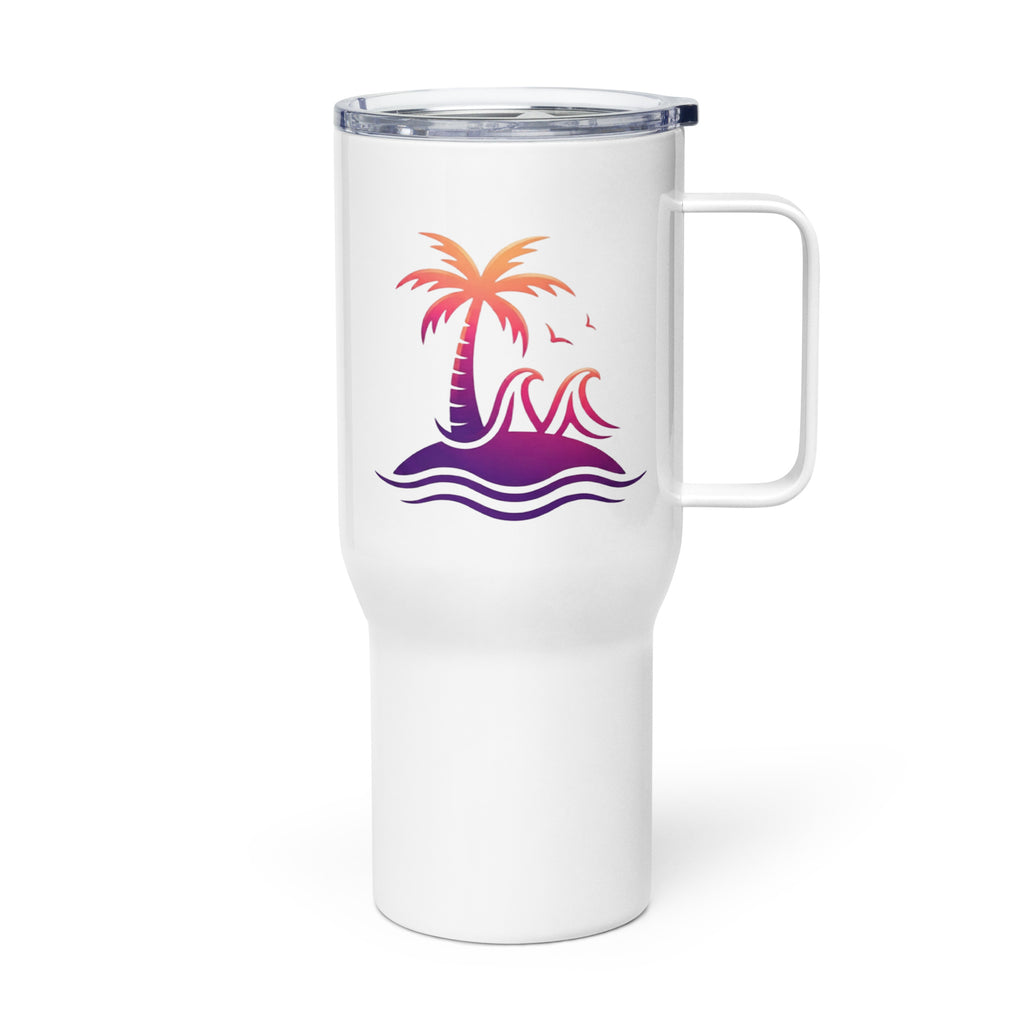 Togethermess gradient logo travel mug official Jeff and Jordan merch