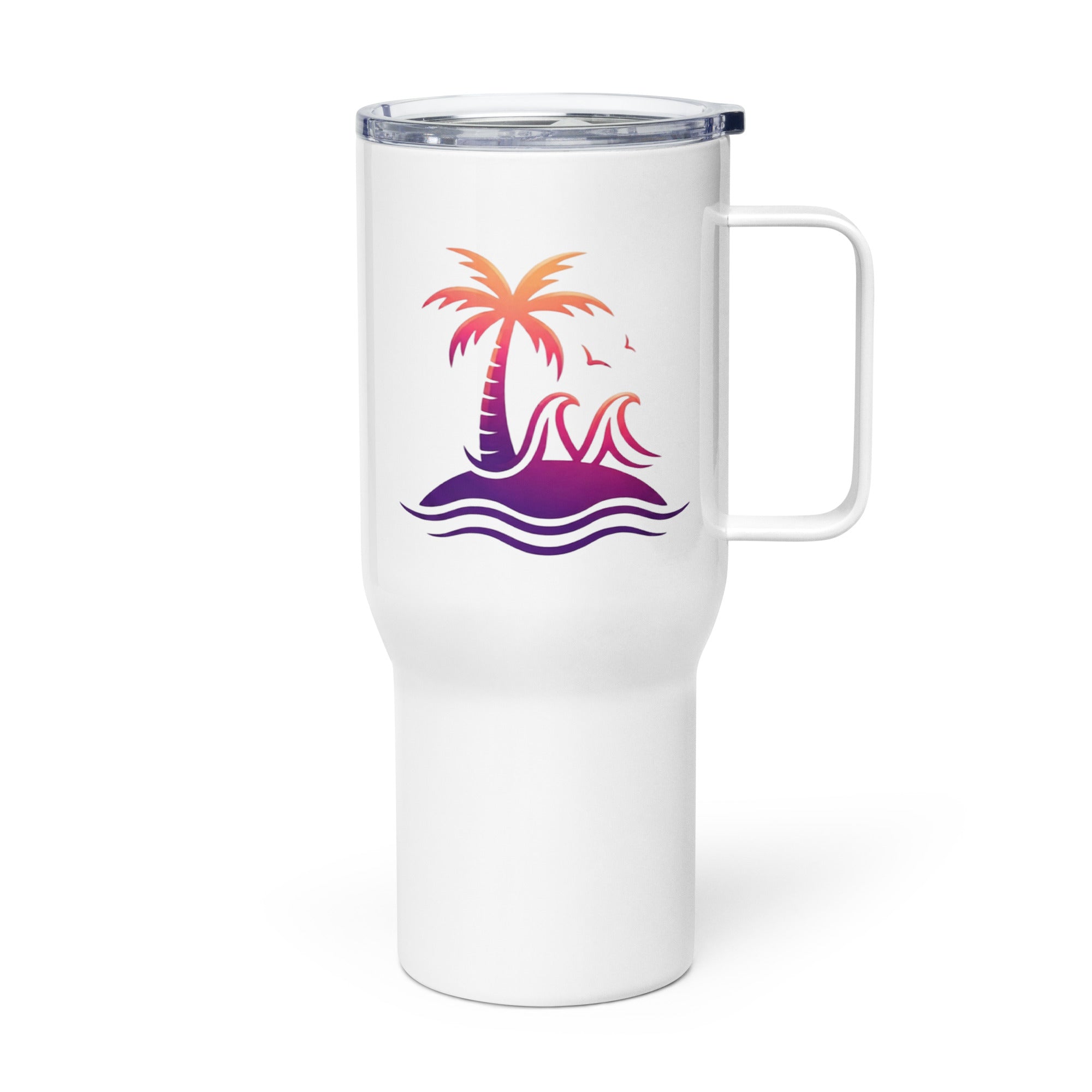 Togethermess gradient logo travel mug official Jeff and Jordan merch