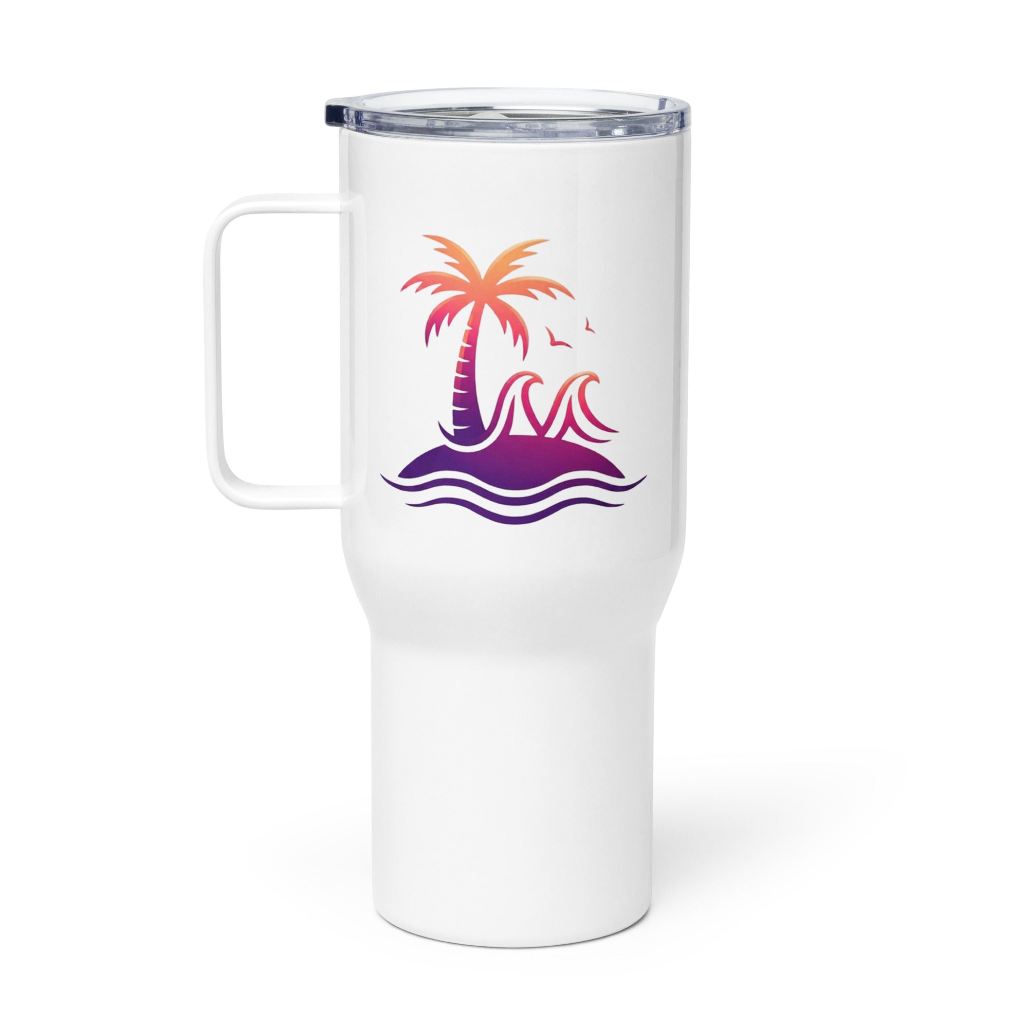 Togethermess gradient logo travel mug official Jeff and Jordan merch