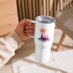 Togethermess gradient logo travel mug official Jeff and Jordan merch