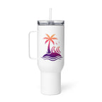 Togethermess gradient logo travel mug official Jeff and Jordan merch