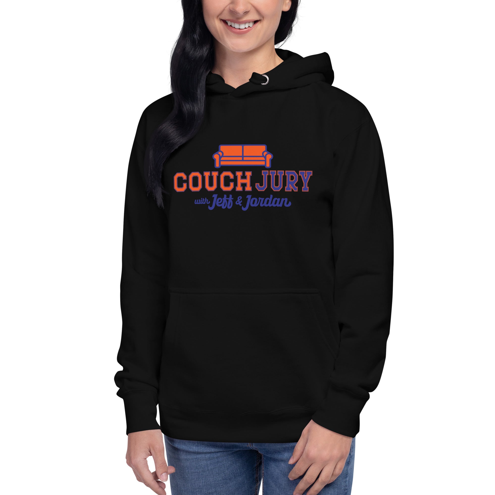 Couch Jury Hoodie official Jeff and Jordan merch
