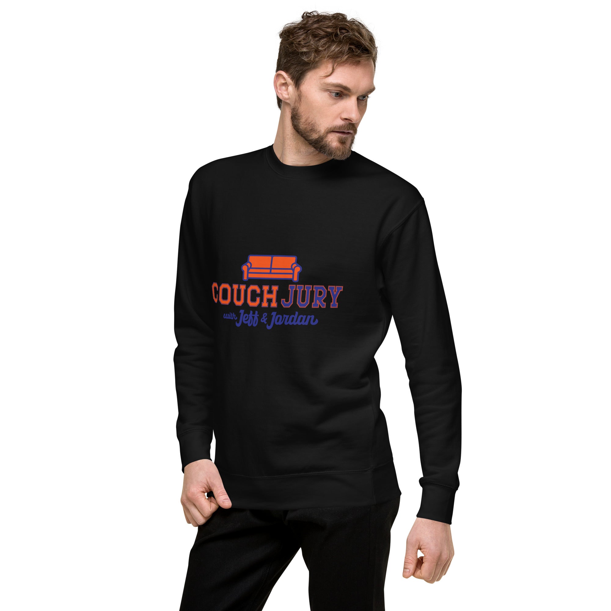 Couch Jury Premium Sweatshirt official Jeff and Jordan merch