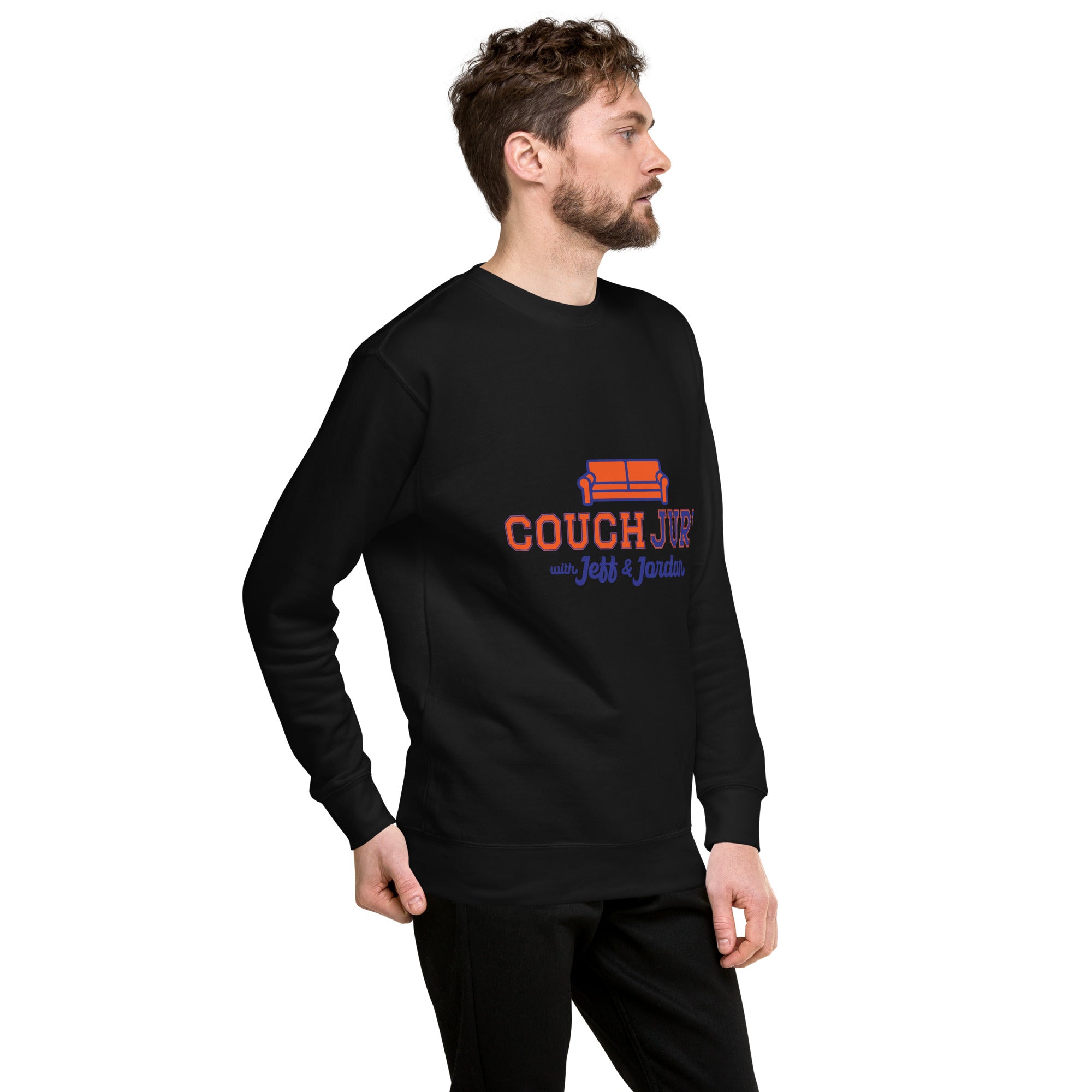 Couch Jury Premium Sweatshirt official Jeff and Jordan merch