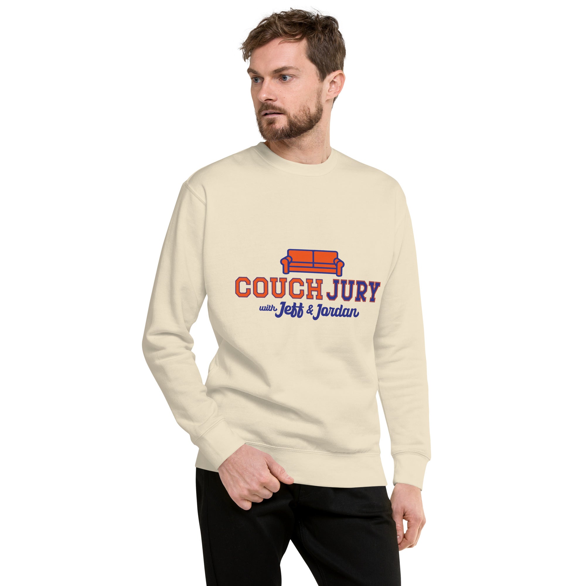 Couch Jury Premium Sweatshirt official Jeff and Jordan merch