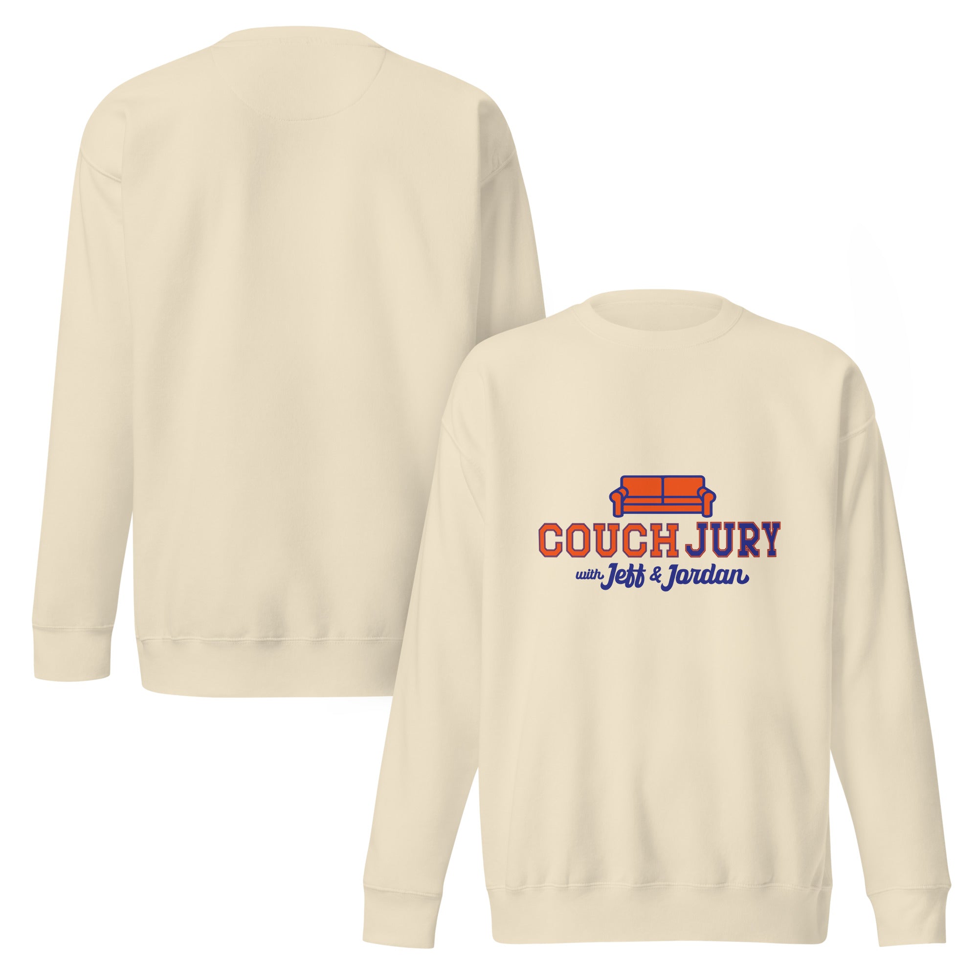 Couch Jury Premium Sweatshirt official Jeff and Jordan merch