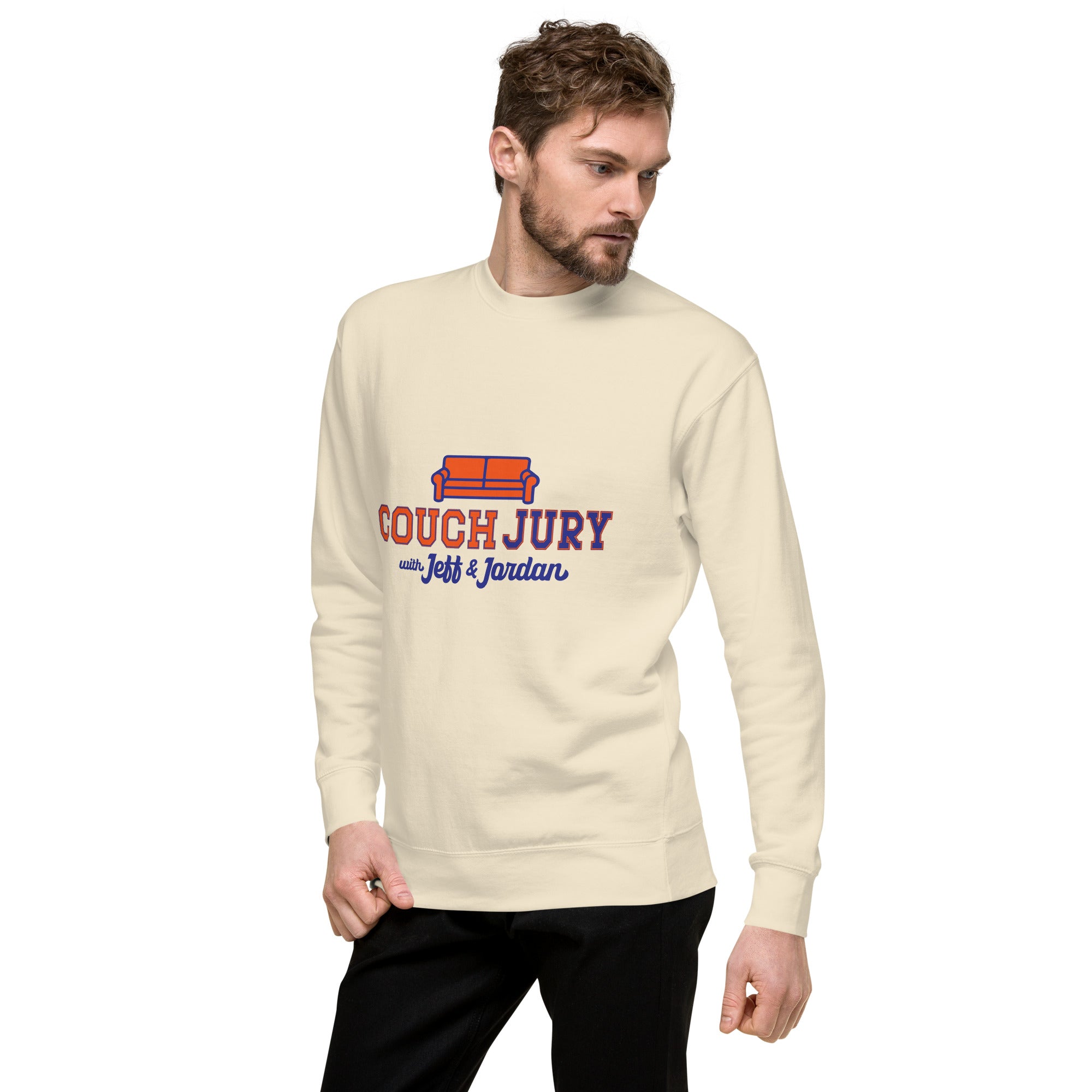 Couch Jury Premium Sweatshirt official Jeff and Jordan merch