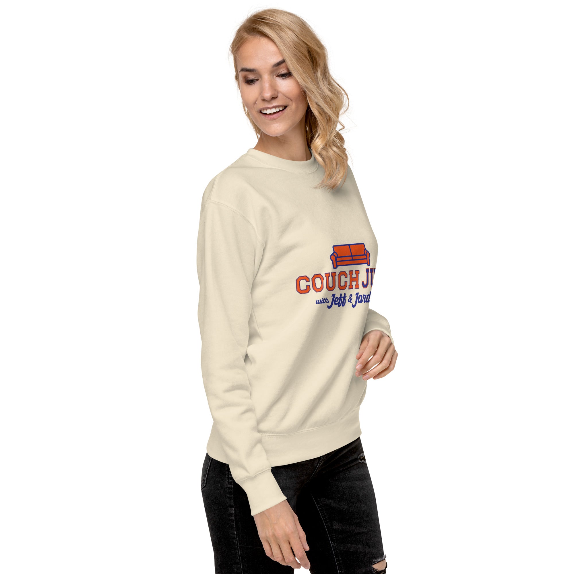 Couch Jury Premium Sweatshirt official Jeff and Jordan merch