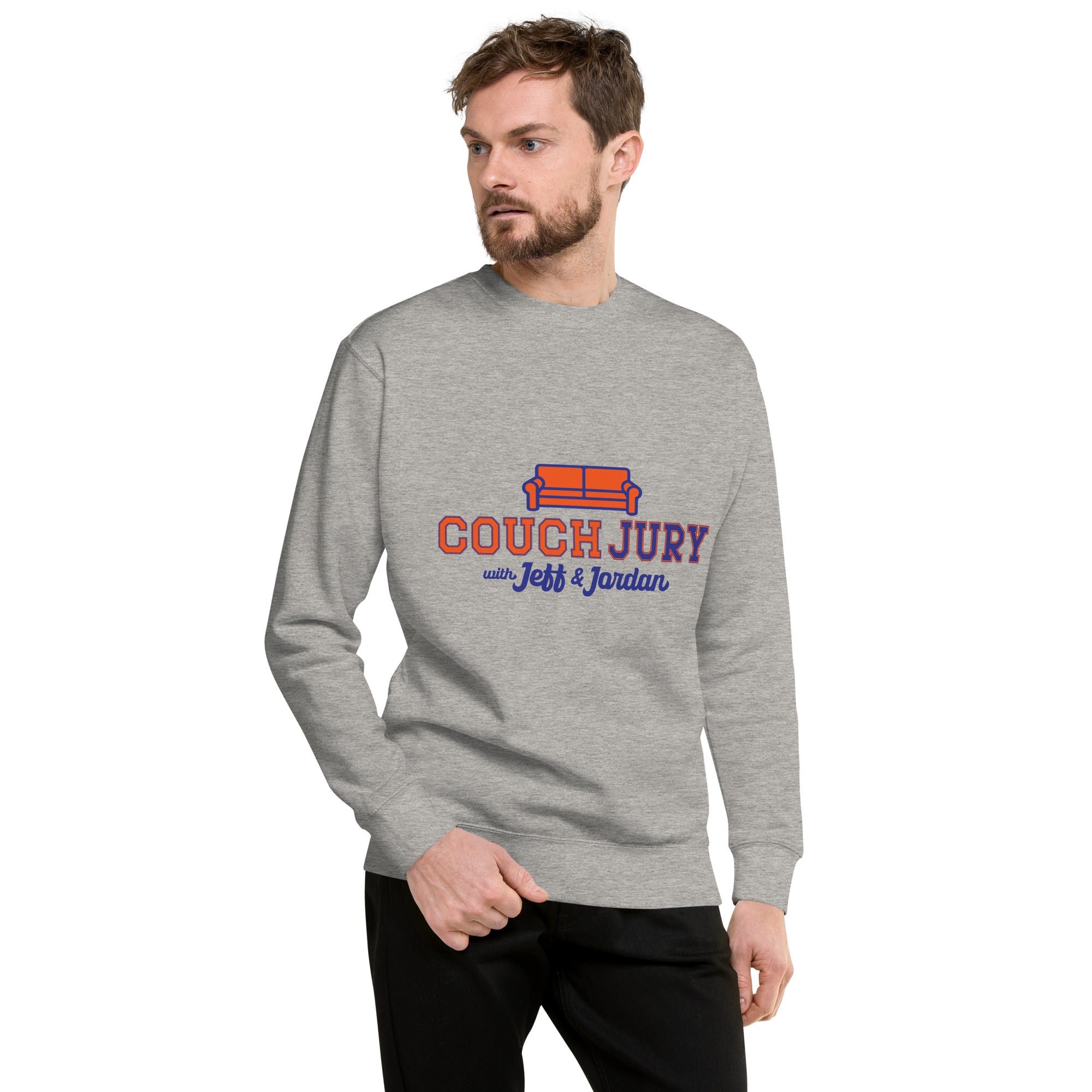 Couch Jury Premium Sweatshirt official Jeff and Jordan merch