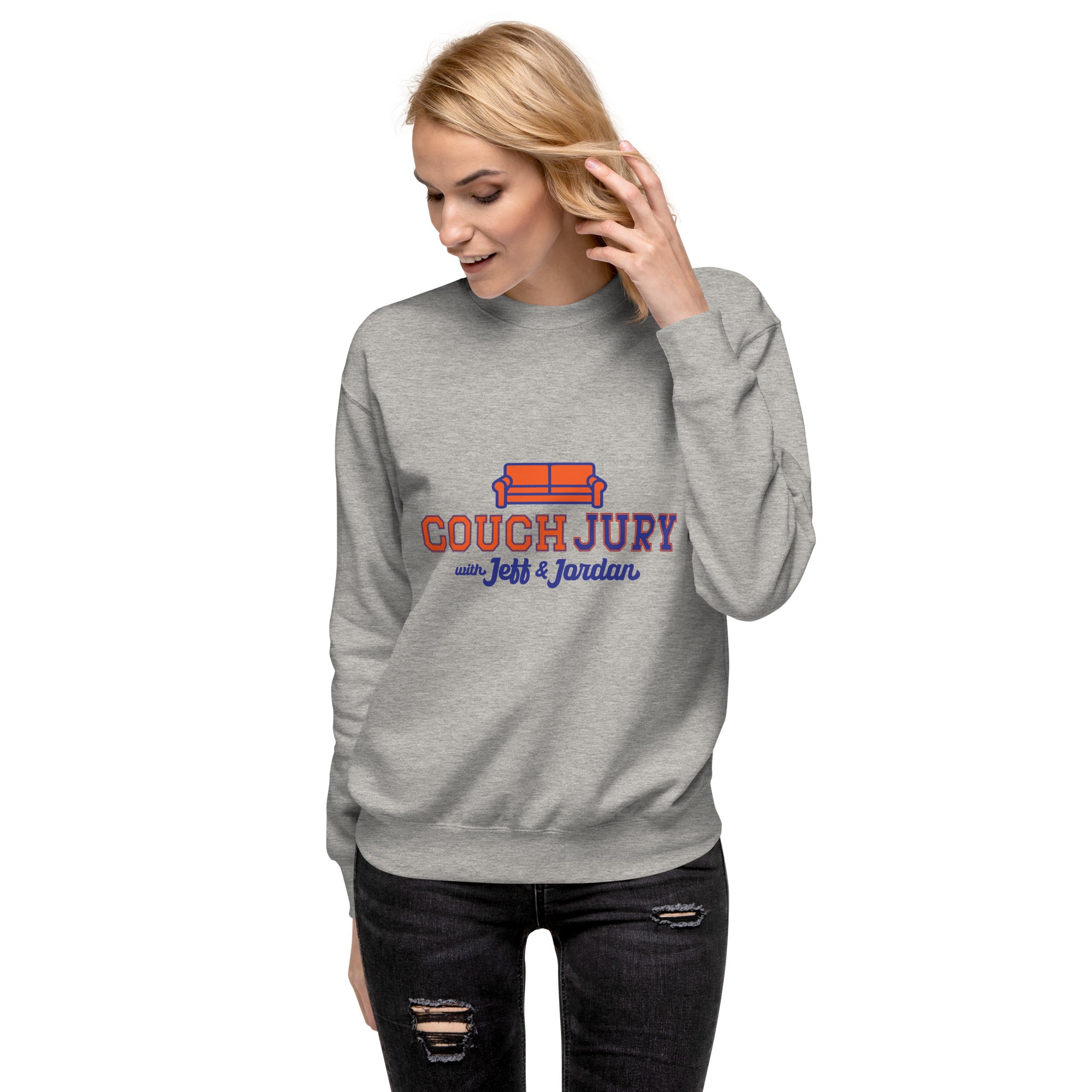 Couch Jury Premium Sweatshirt official Jeff and Jordan merch