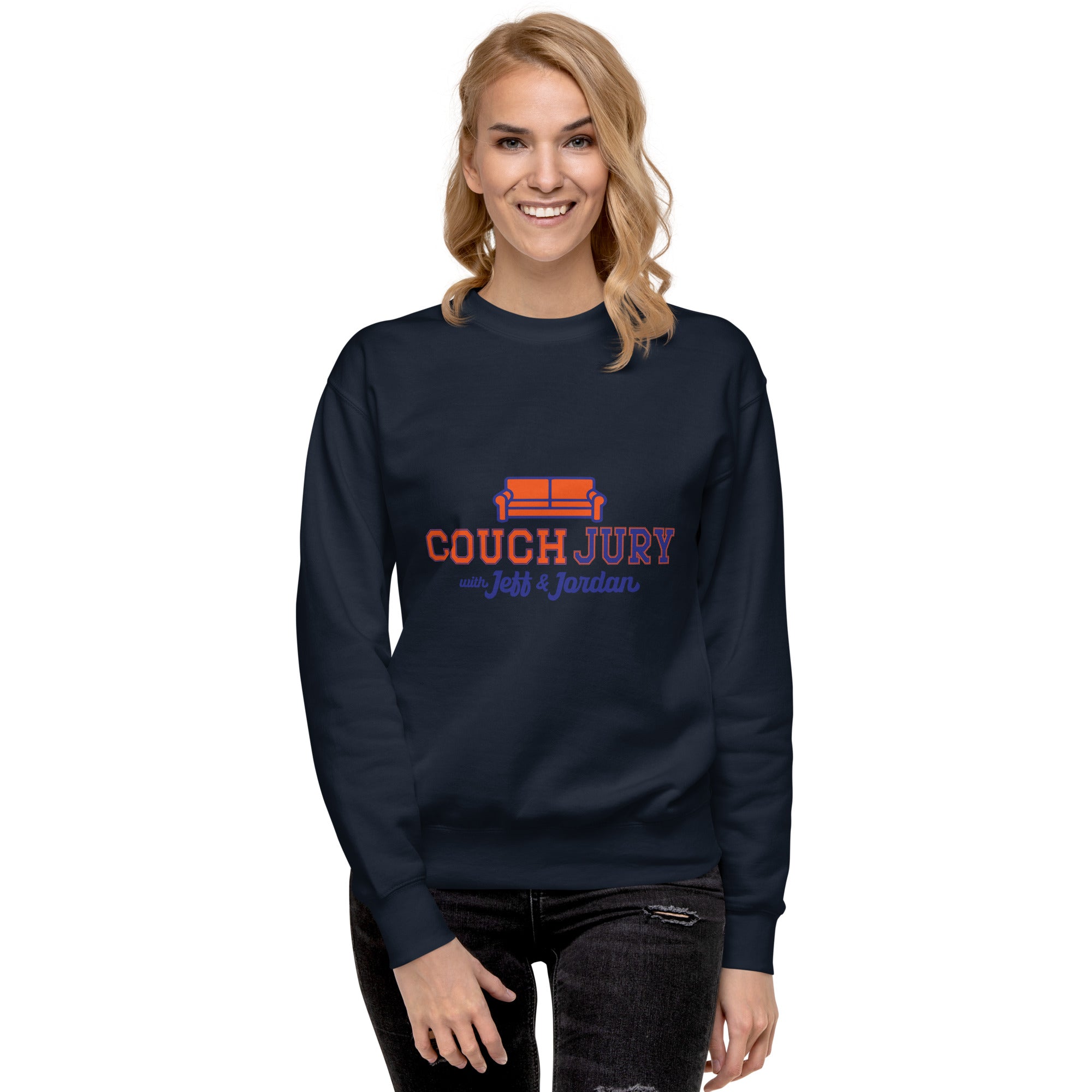 Couch Jury Premium Sweatshirt official Jeff and Jordan merch