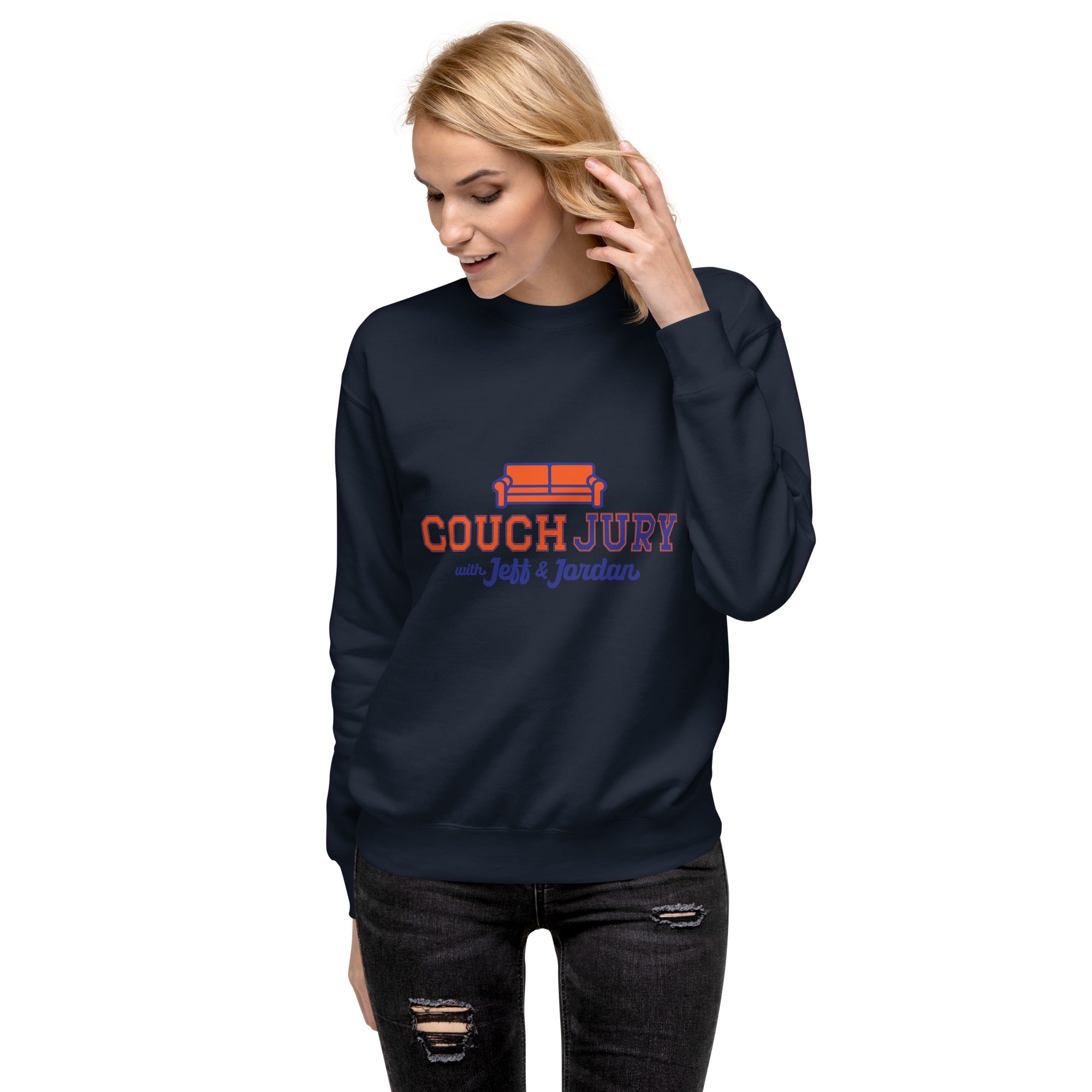 Couch Jury Premium Sweatshirt official Jeff and Jordan merch