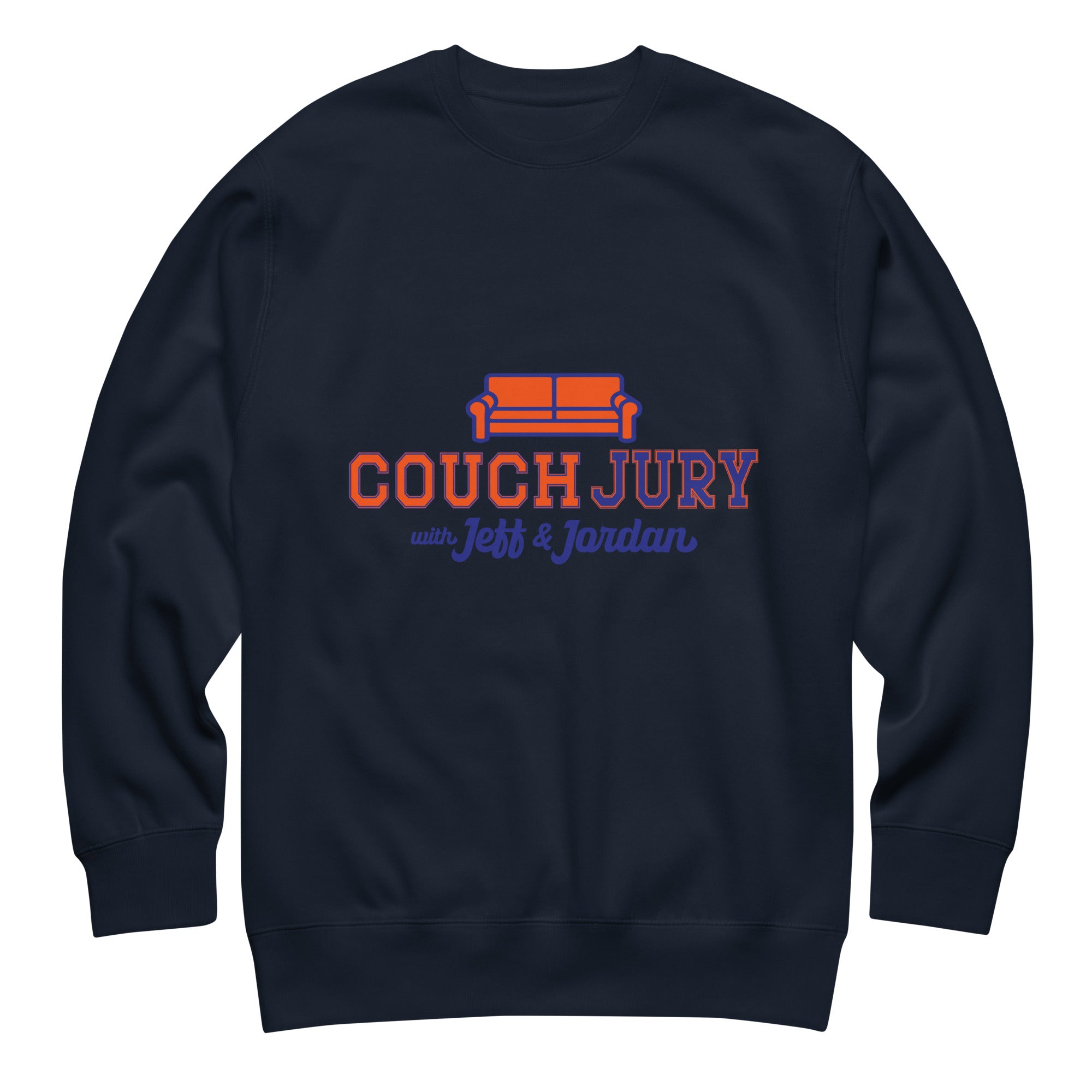 Couch Jury Premium Sweatshirt official Jeff and Jordan merch