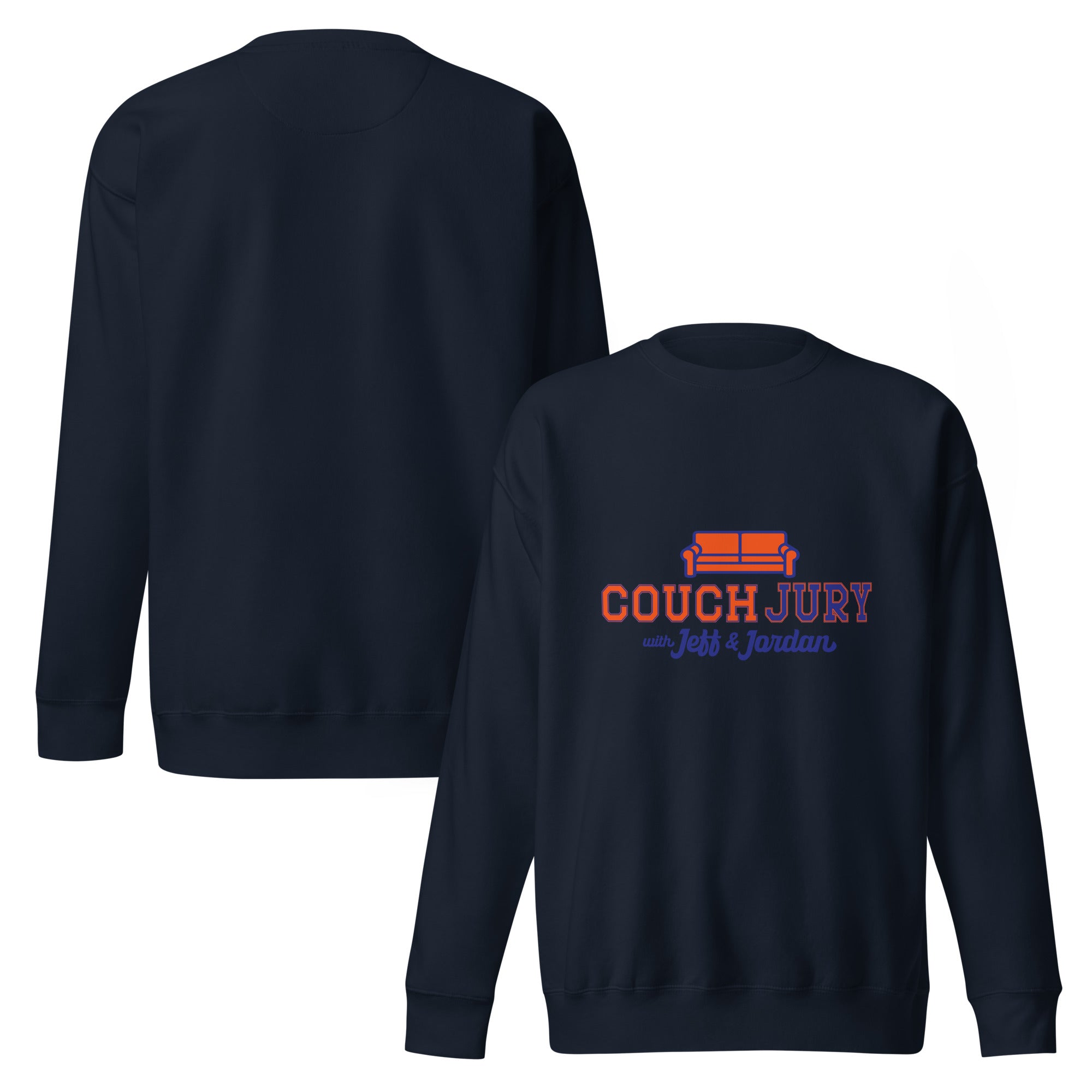 Couch Jury Premium Sweatshirt official Jeff and Jordan merch