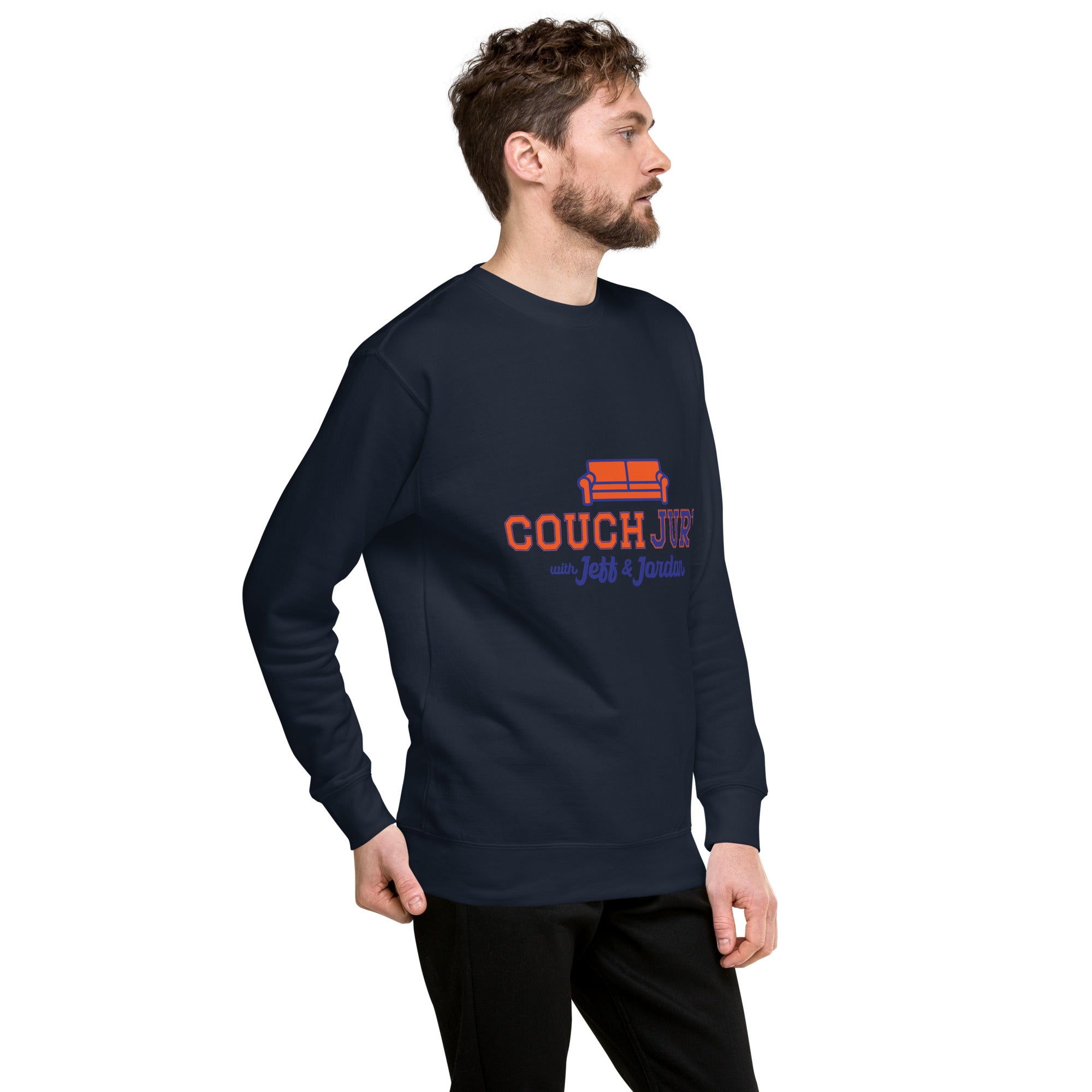 Couch Jury Premium Sweatshirt official Jeff and Jordan merch