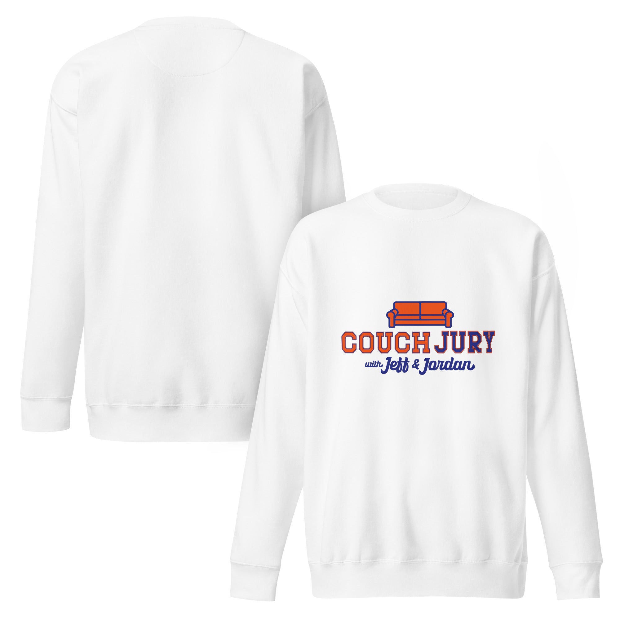 Couch Jury Premium Sweatshirt official Jeff and Jordan merch