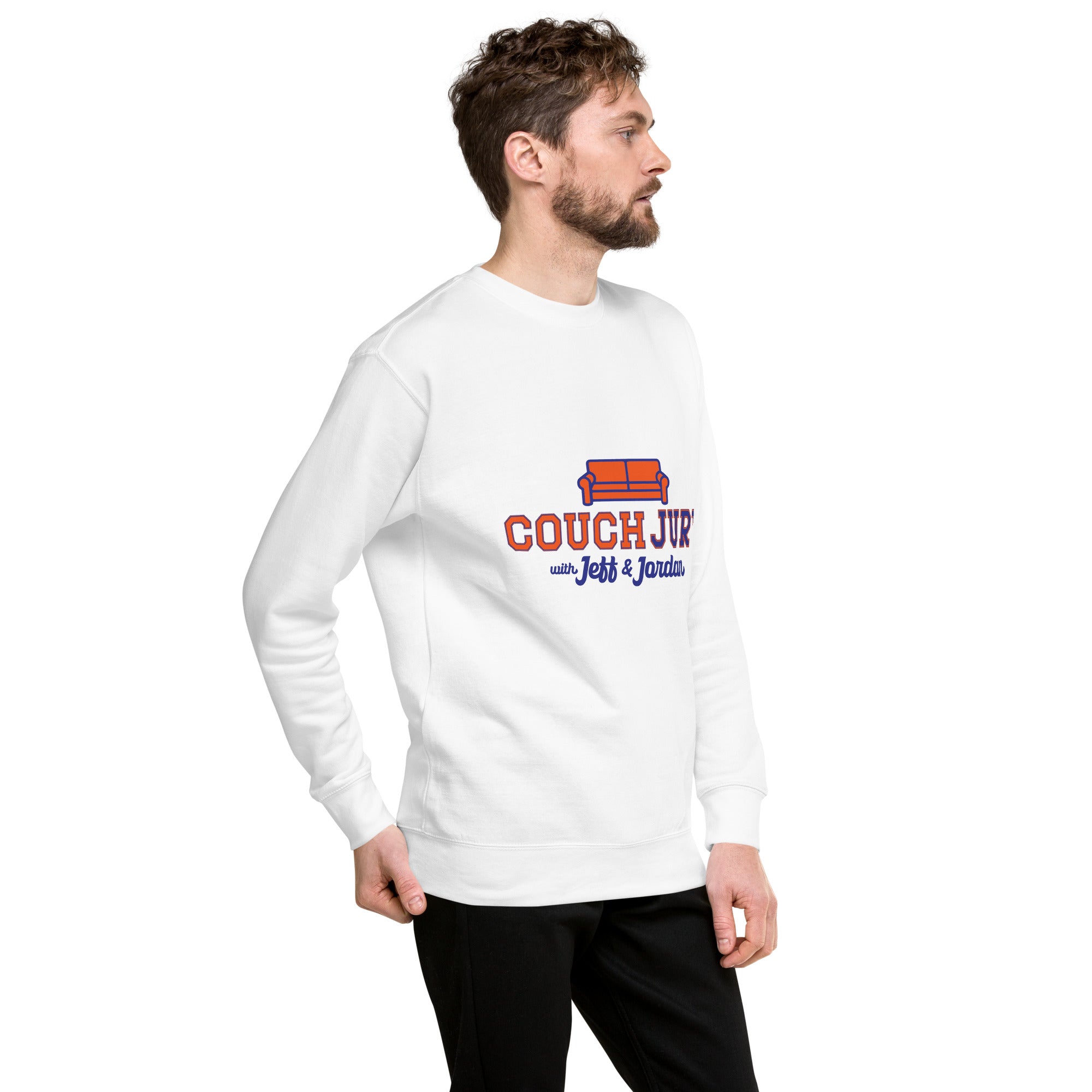 Couch Jury Premium Sweatshirt official Jeff and Jordan merch