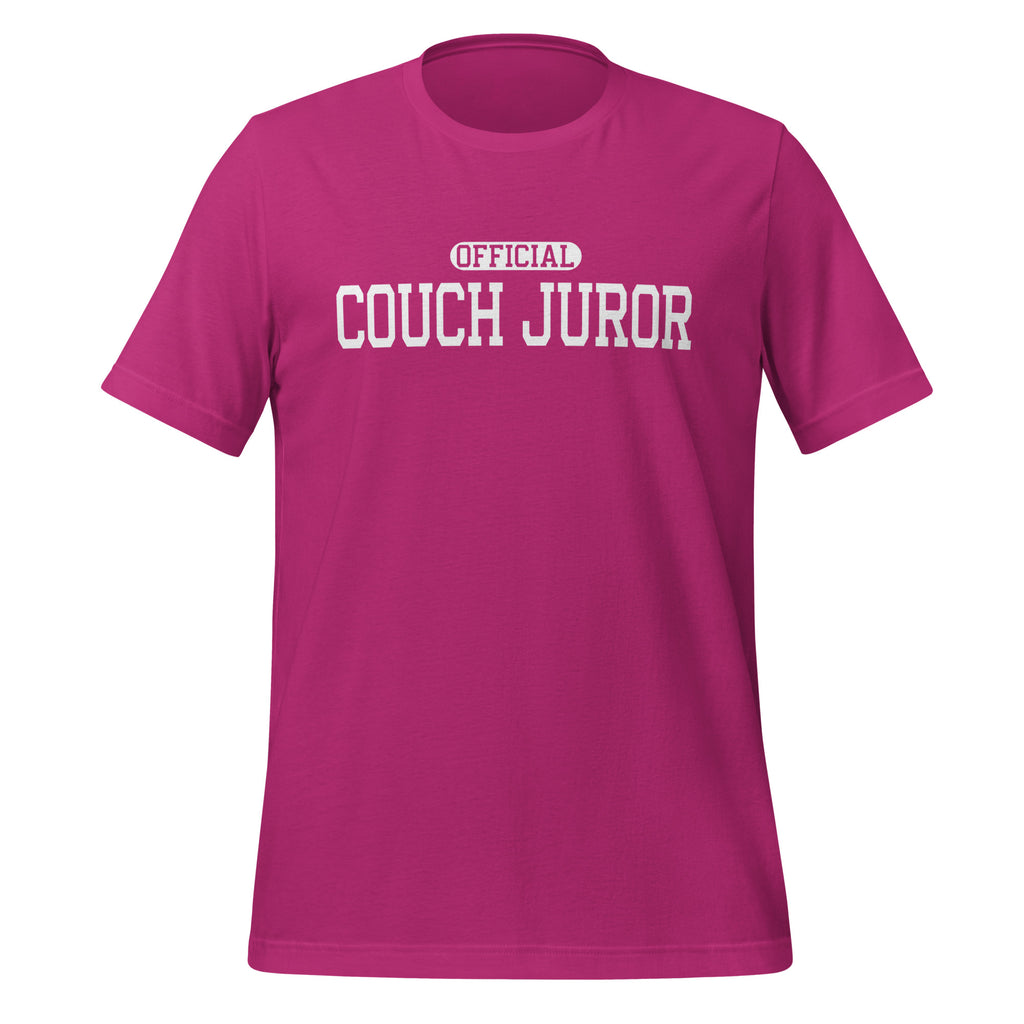 Official Couch Juror T-Shirt official Jeff and Jordan merch