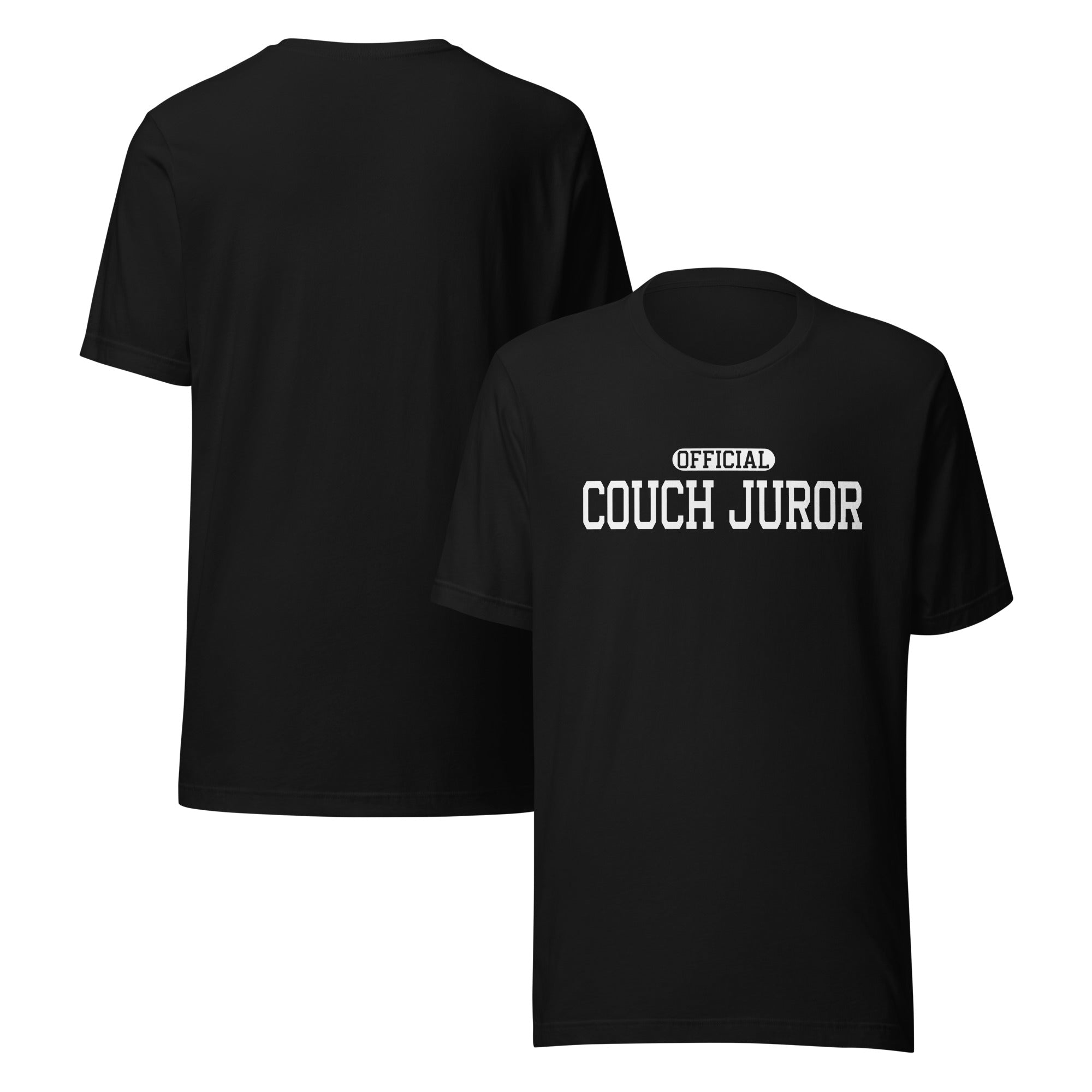 Official Couch Juror T-Shirt official Jeff and Jordan merch