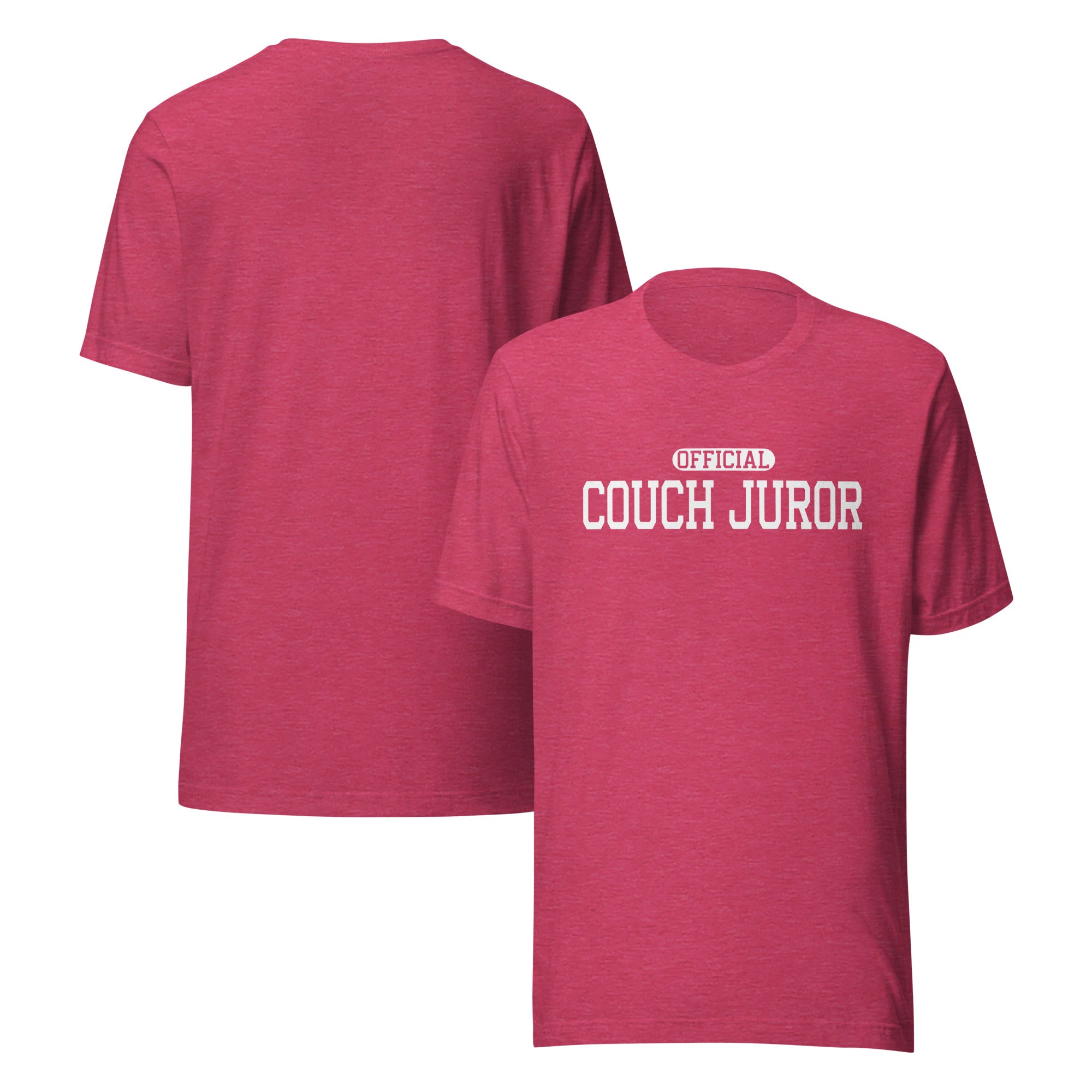 Official Couch Juror T-Shirt official Jeff and Jordan merch