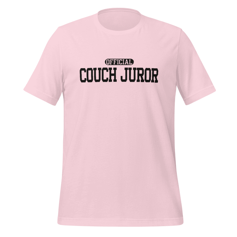 Official Couch Juror T-Shirt official Jeff and Jordan merch