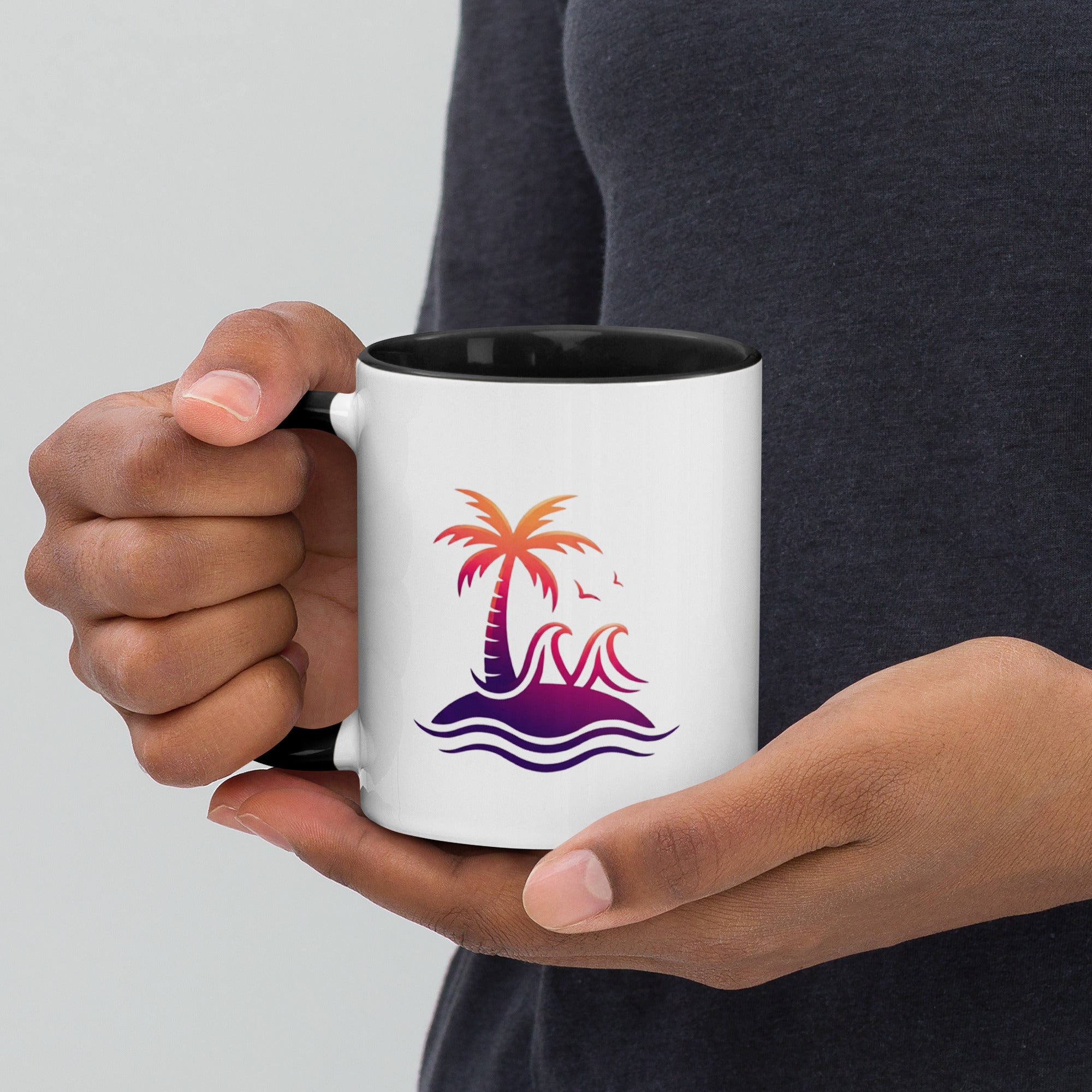 Togethermess Gradient Logo Two-Tone Coffee Mug official Jeff and Jordan merch