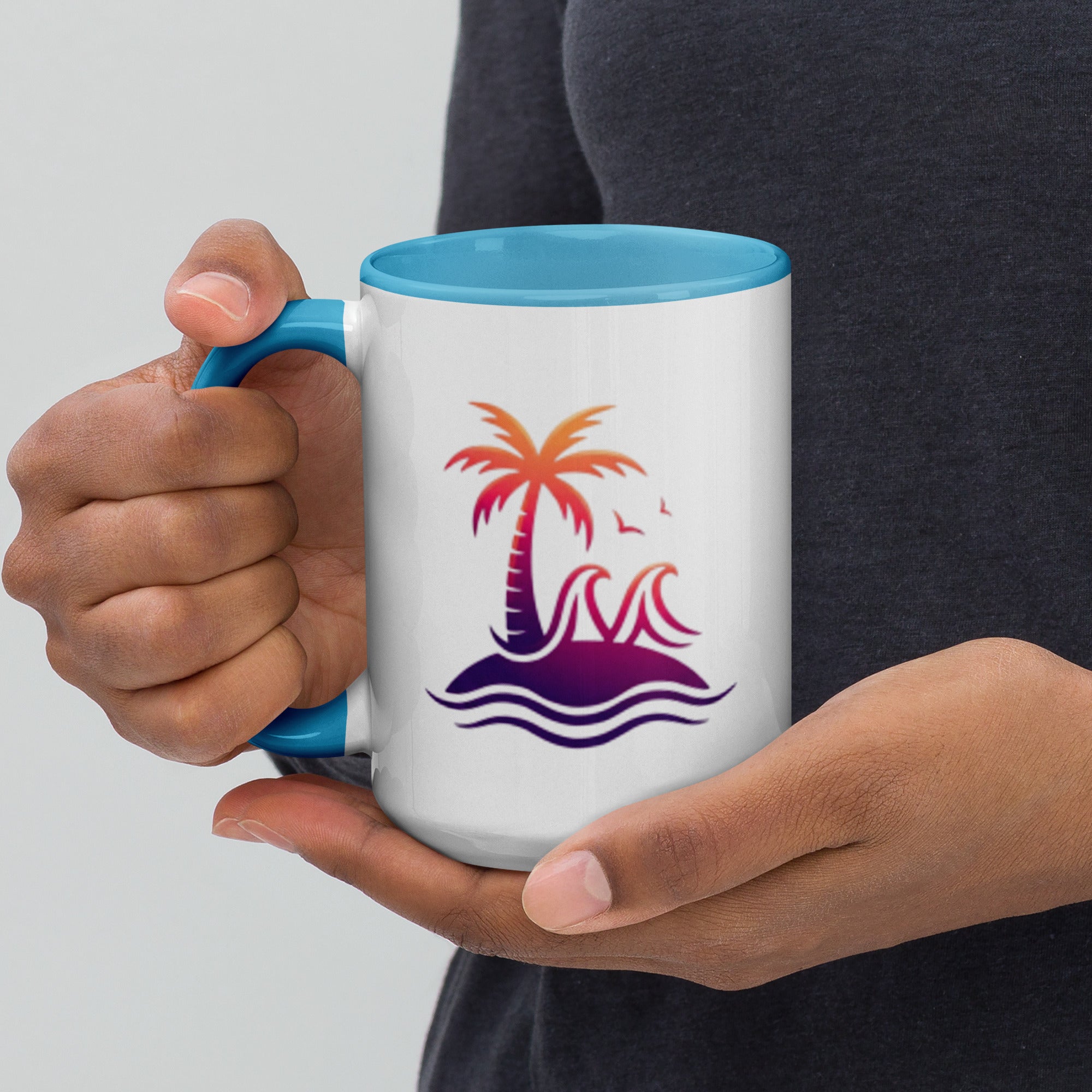 Togethermess Gradient Logo Two-Tone Coffee Mug official Jeff and Jordan merch