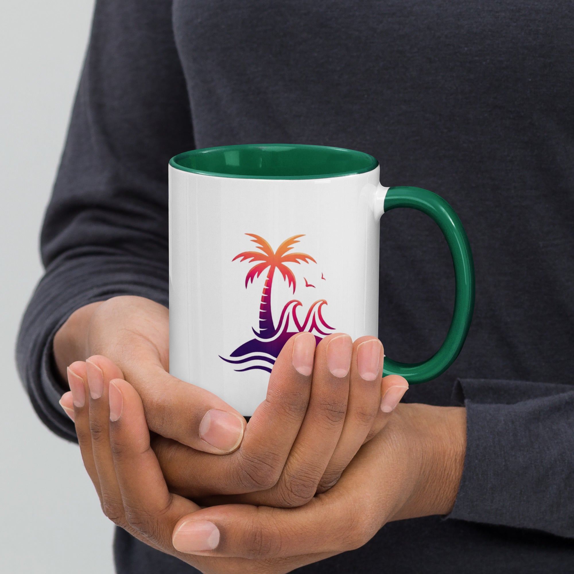 Togethermess Gradient Logo Two-Tone Coffee Mug official Jeff and Jordan merch