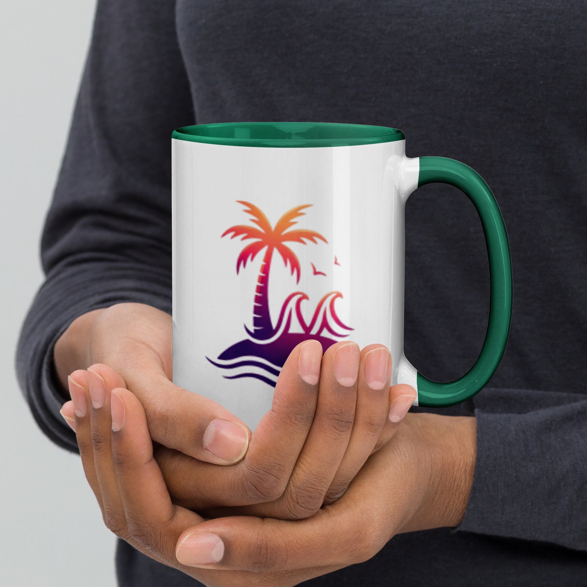 Togethermess Gradient Logo Two-Tone Coffee Mug official Jeff and Jordan merch