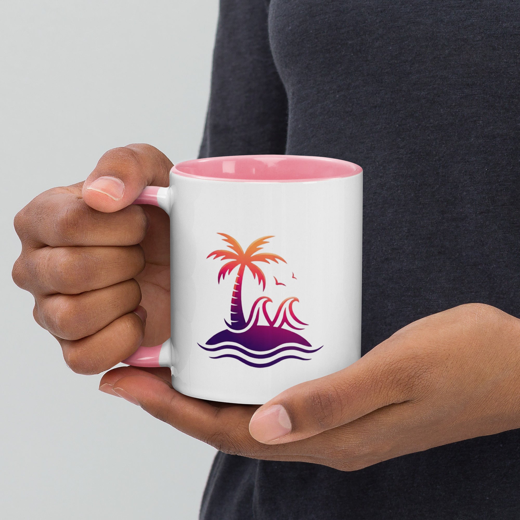 Togethermess Gradient Logo Two-Tone Coffee Mug official Jeff and Jordan merch