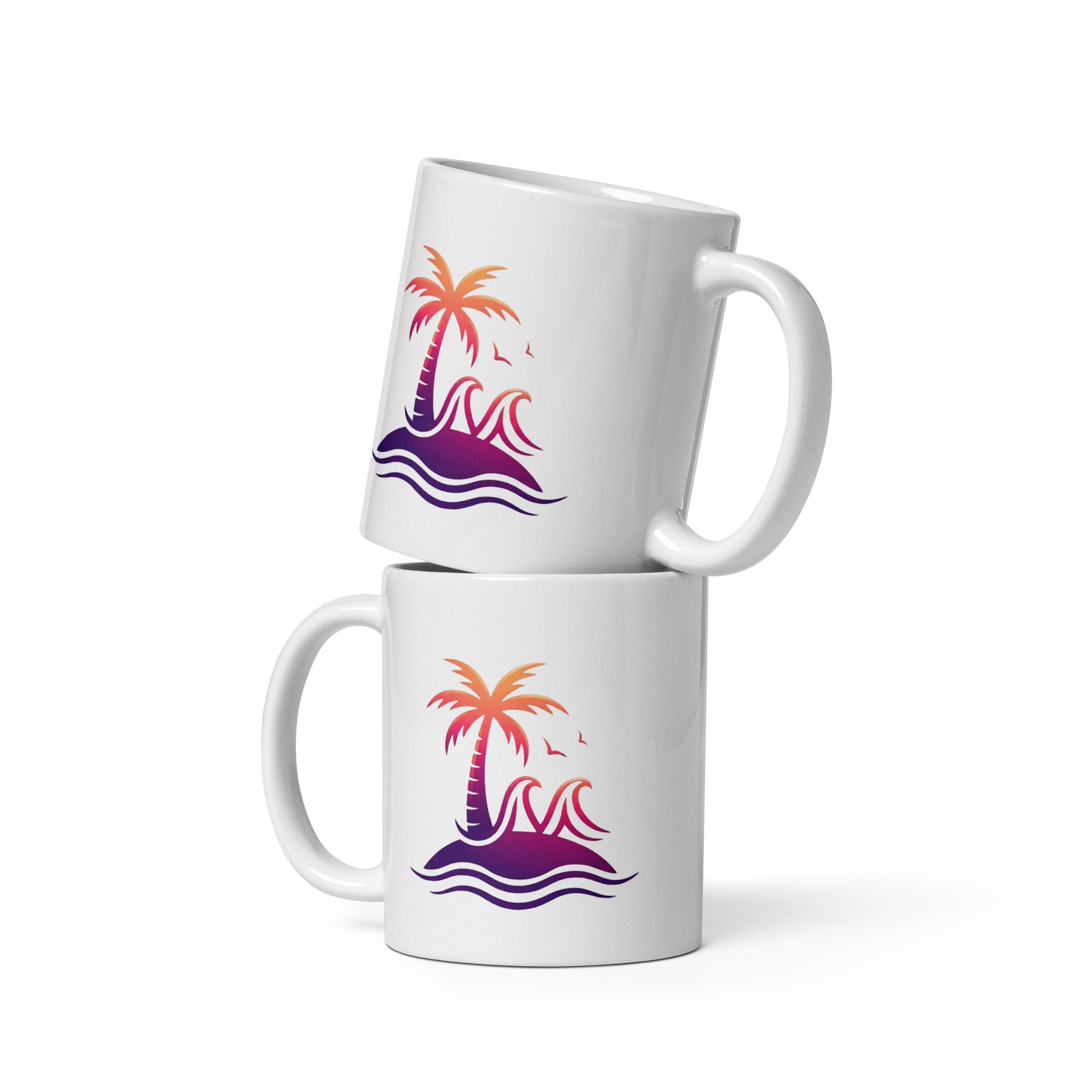 Togethermess gradient logo mug official Jeff and Jordan merch