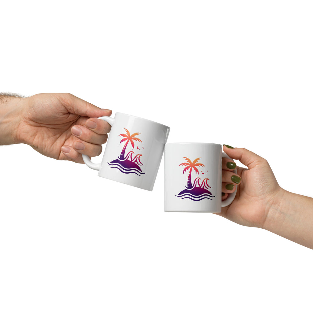 Togethermess gradient logo mug official Jeff and Jordan merch