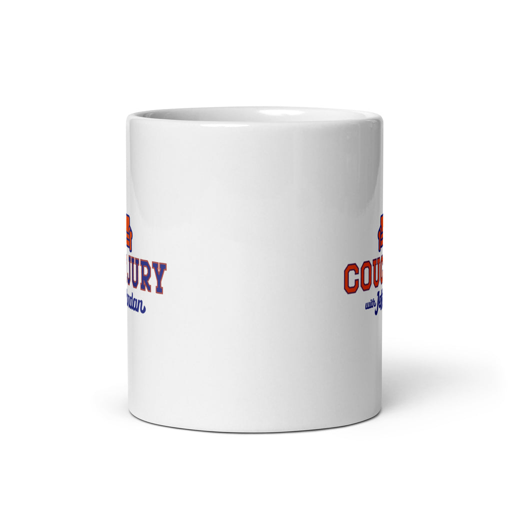 Couch Jury Mug official Jeff and Jordan merch