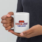 Couch Jury Mug official Jeff and Jordan merch