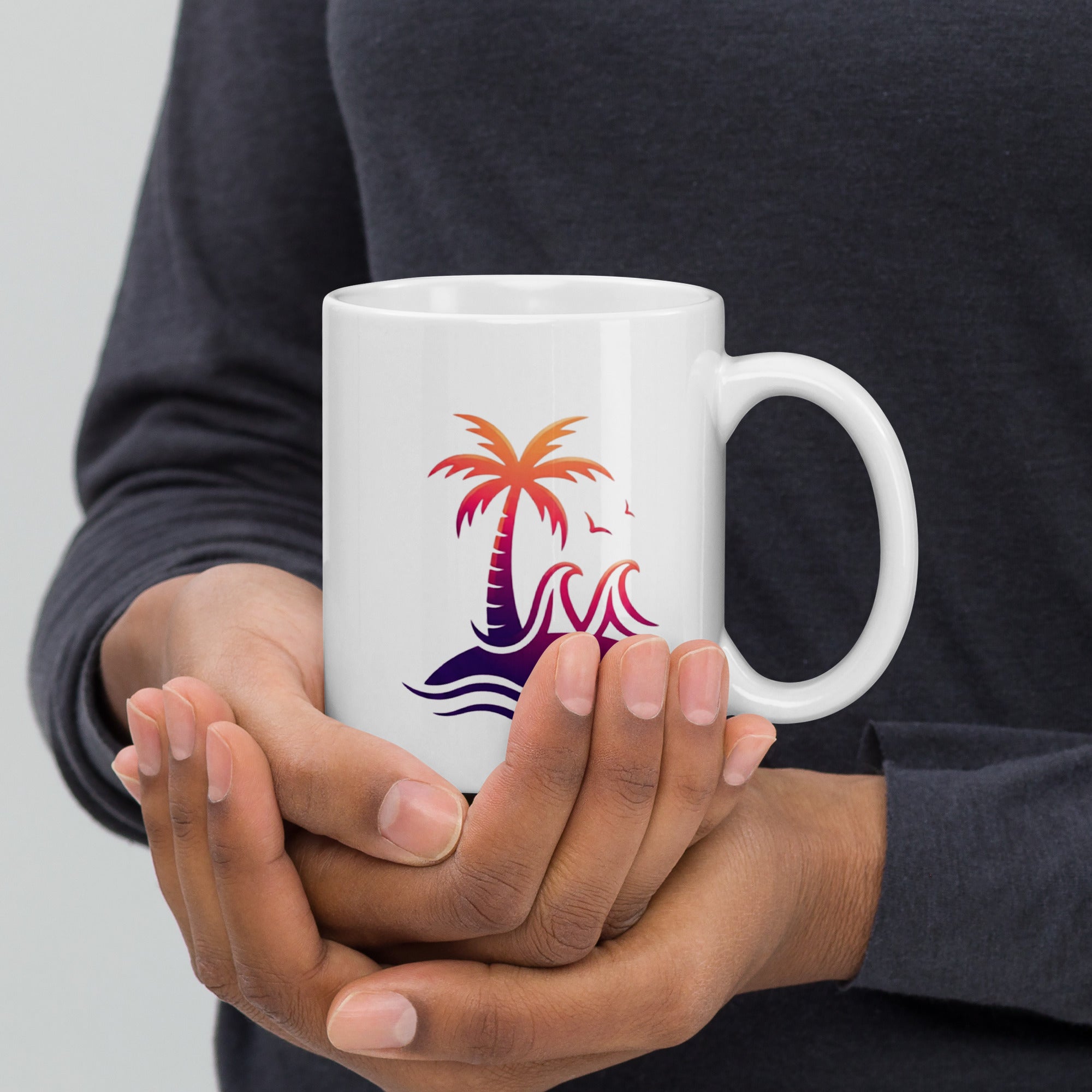 Togethermess gradient logo mug official Jeff and Jordan merch