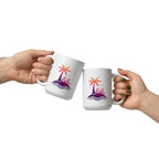 Togethermess gradient logo mug official Jeff and Jordan merch