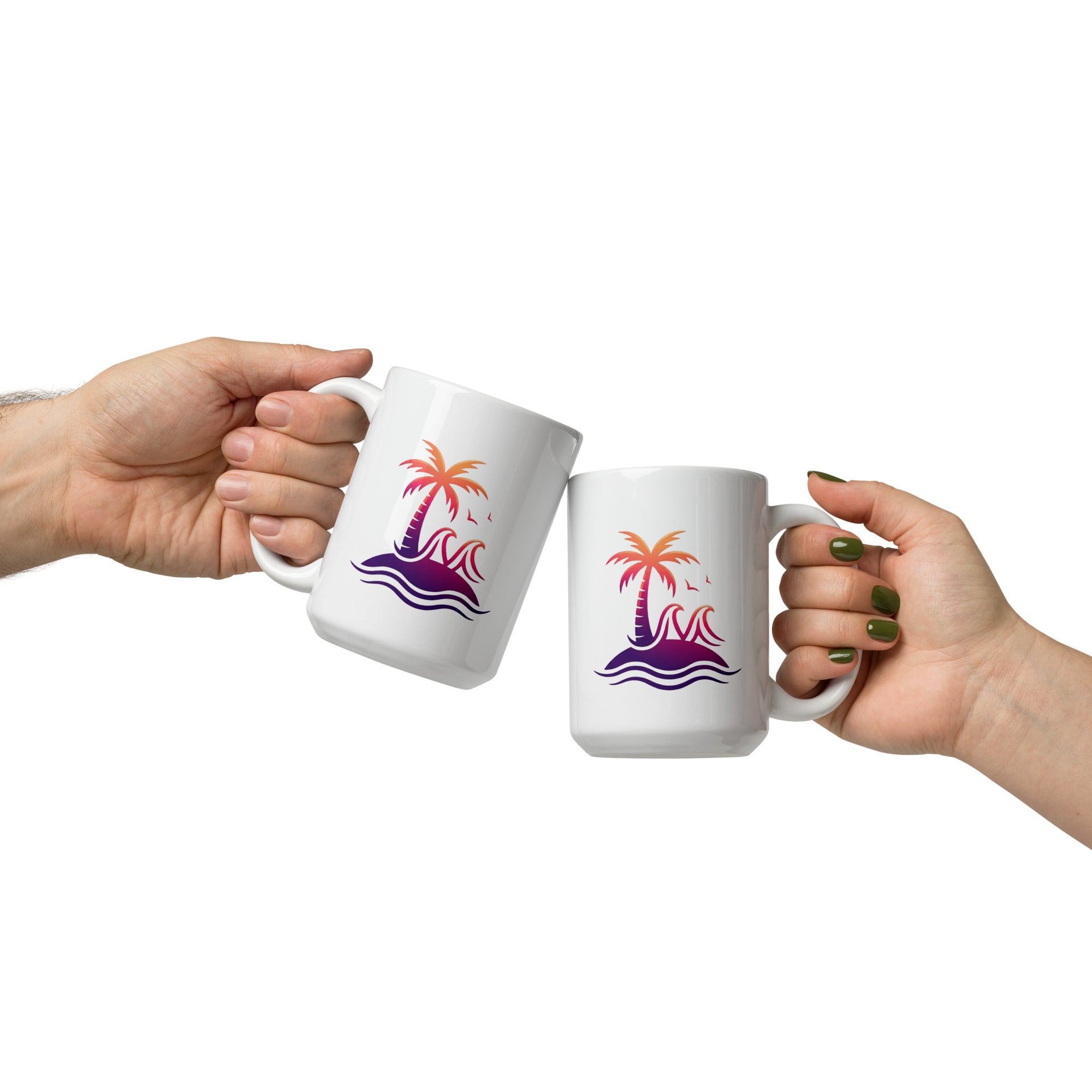 Togethermess gradient logo mug official Jeff and Jordan merch