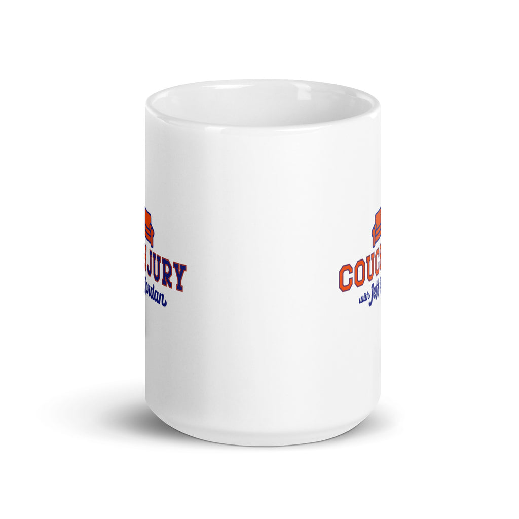 Couch Jury Mug official Jeff and Jordan merch