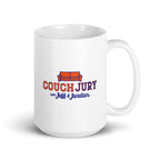 Couch Jury Mug official Jeff and Jordan merch