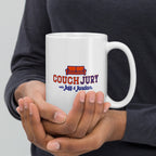 Couch Jury Mug official Jeff and Jordan merch