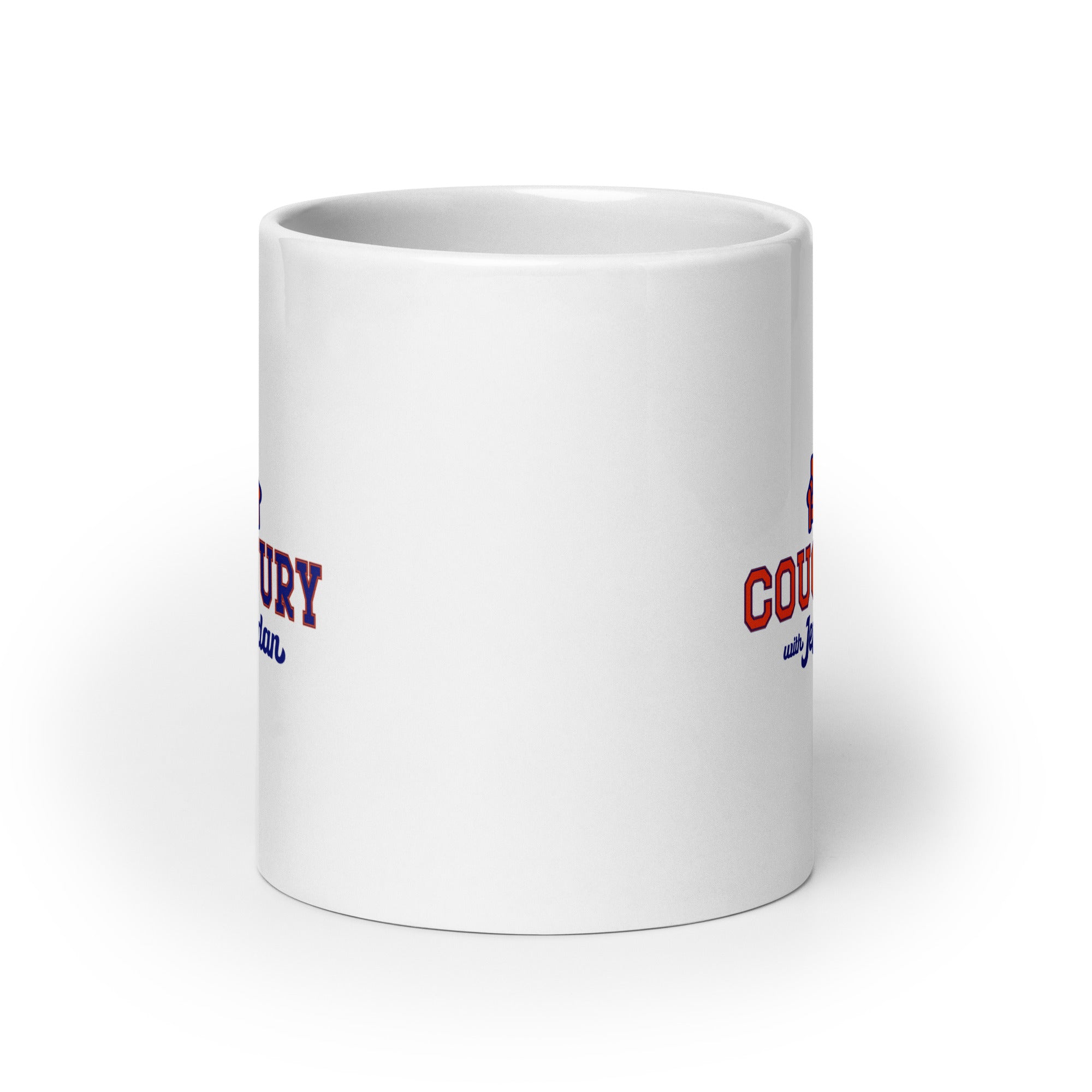 Couch Jury Mug official Jeff and Jordan merch