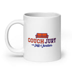 Couch Jury Mug official Jeff and Jordan merch