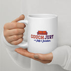 Couch Jury Mug official Jeff and Jordan merch