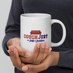 Couch Jury Mug official Jeff and Jordan merch