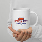 Couch Jury Mug official Jeff and Jordan merch