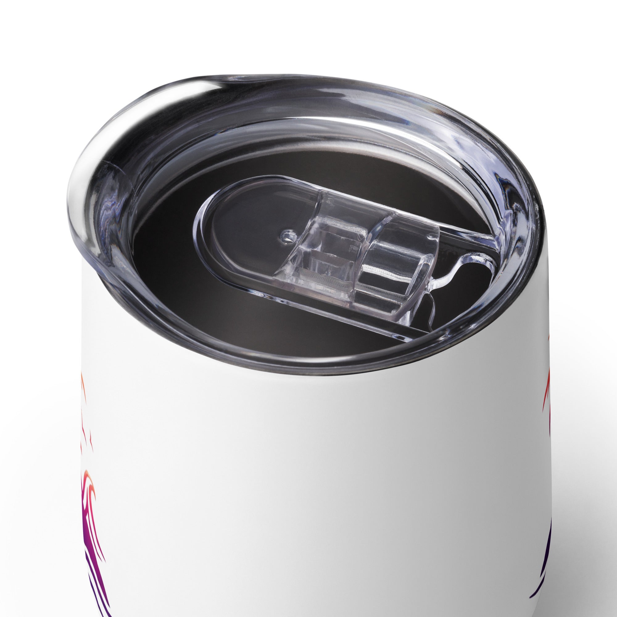 Togethermess Gradient Logo Wine Tumbler official Jeff and Jordan merch