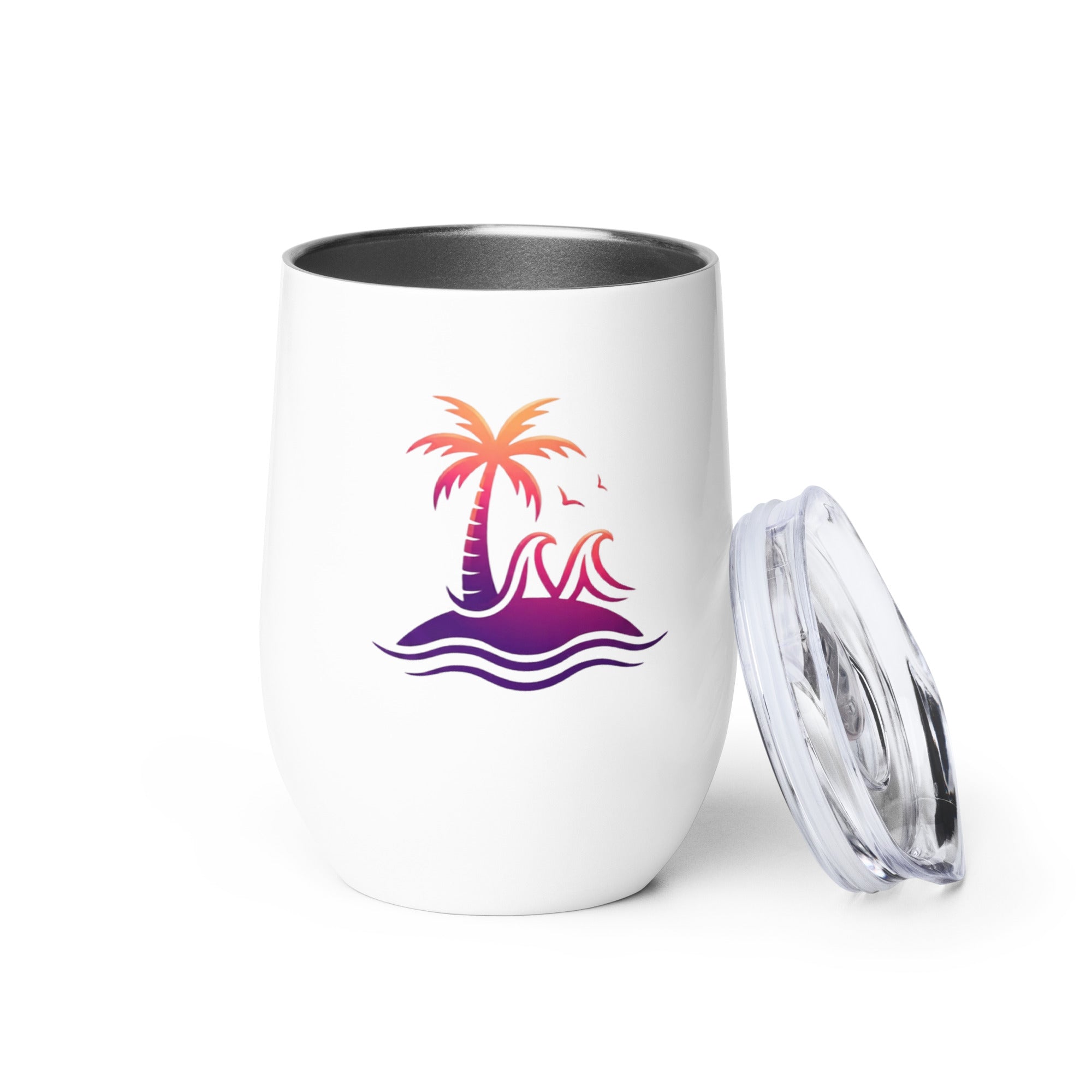 Togethermess Gradient Logo Wine Tumbler official Jeff and Jordan merch